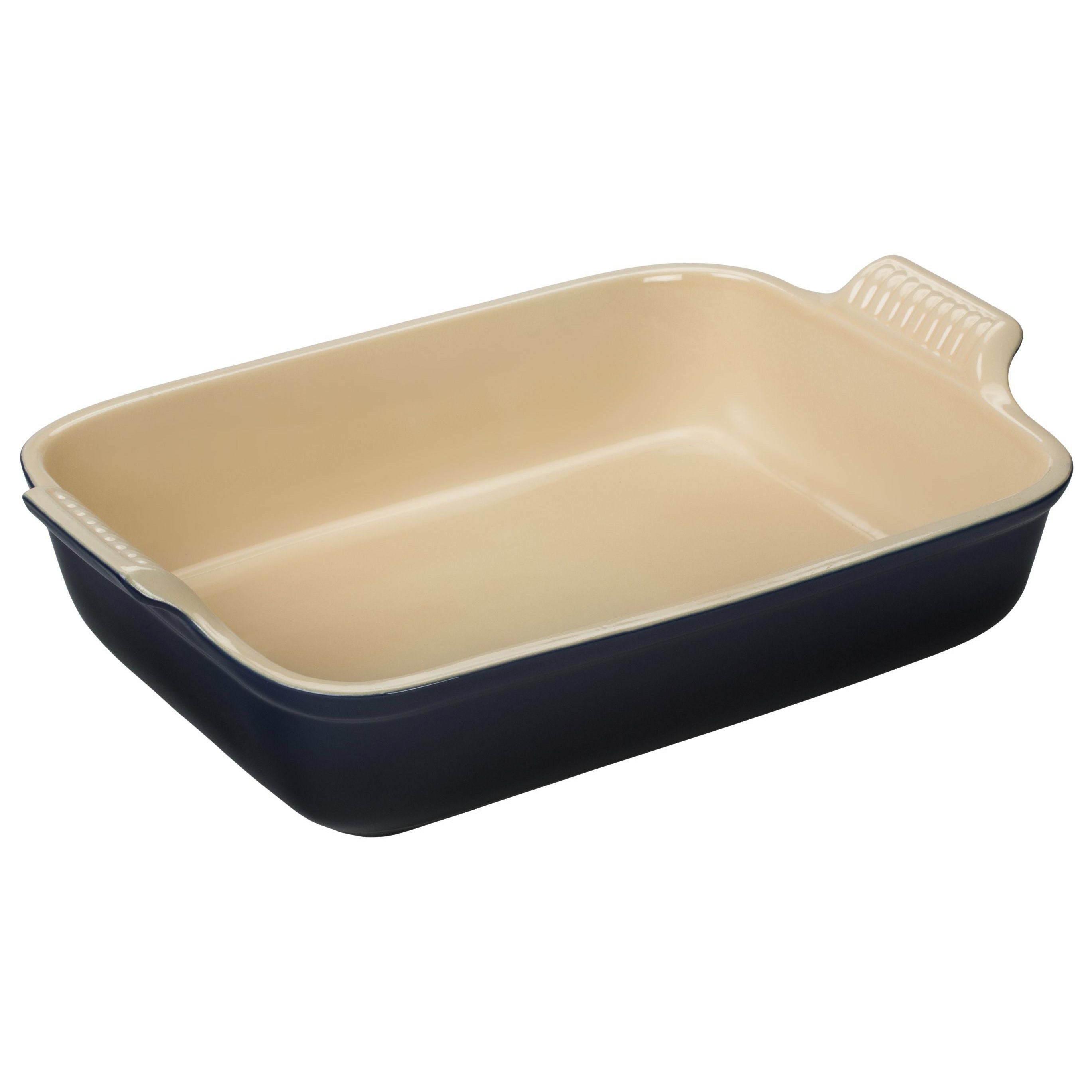 [product_category]-Le Creuset Rectangular Casserole Dish Tradition 32 Cm, Glossy Black-Le Creuset-843251103256-71102321400001-LEC-1