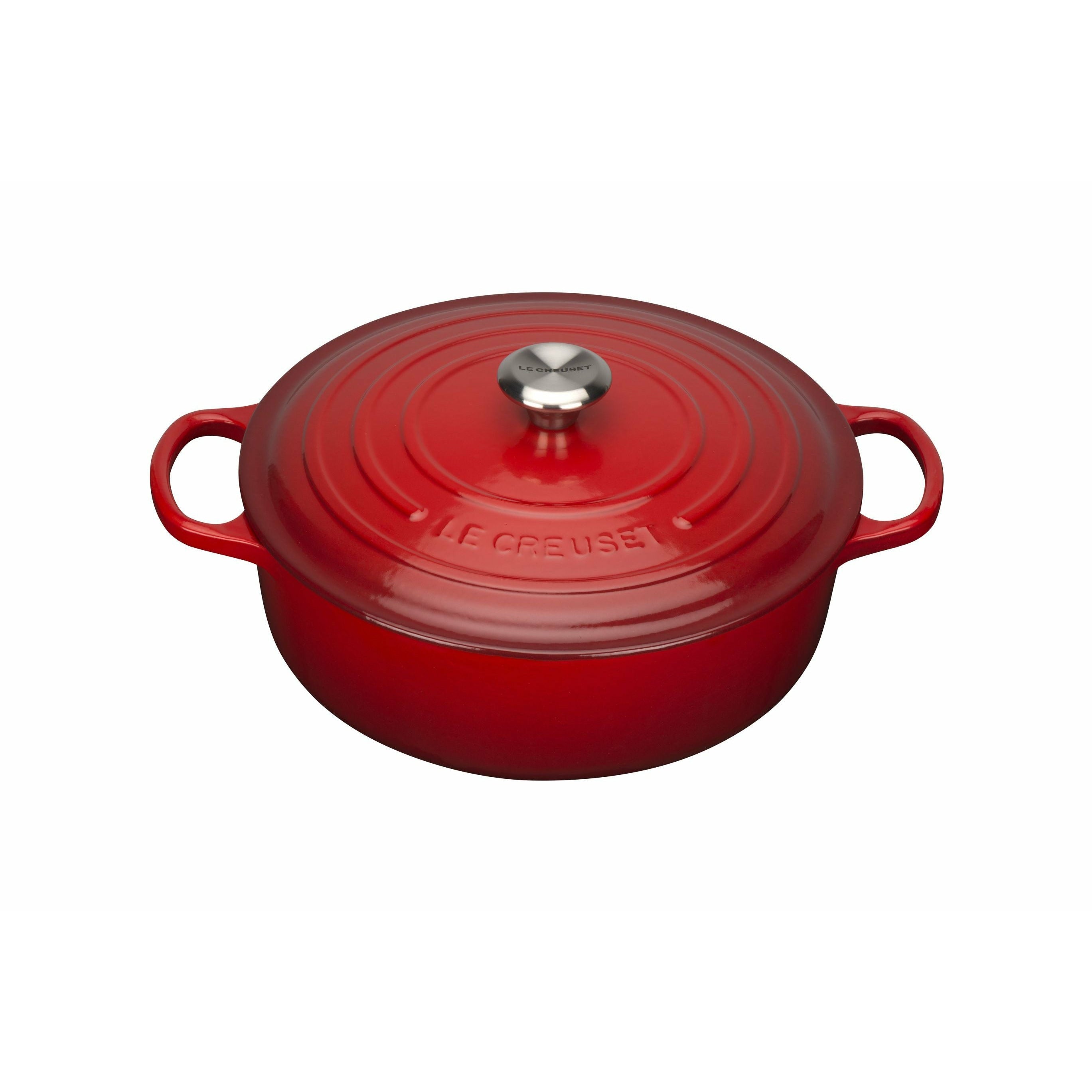 [product_category]-Le Creuset Signature Gourmet Roaster 30 Cm, Cherry Red-Le Creuset-24147261223-21179300602430-LEC-1