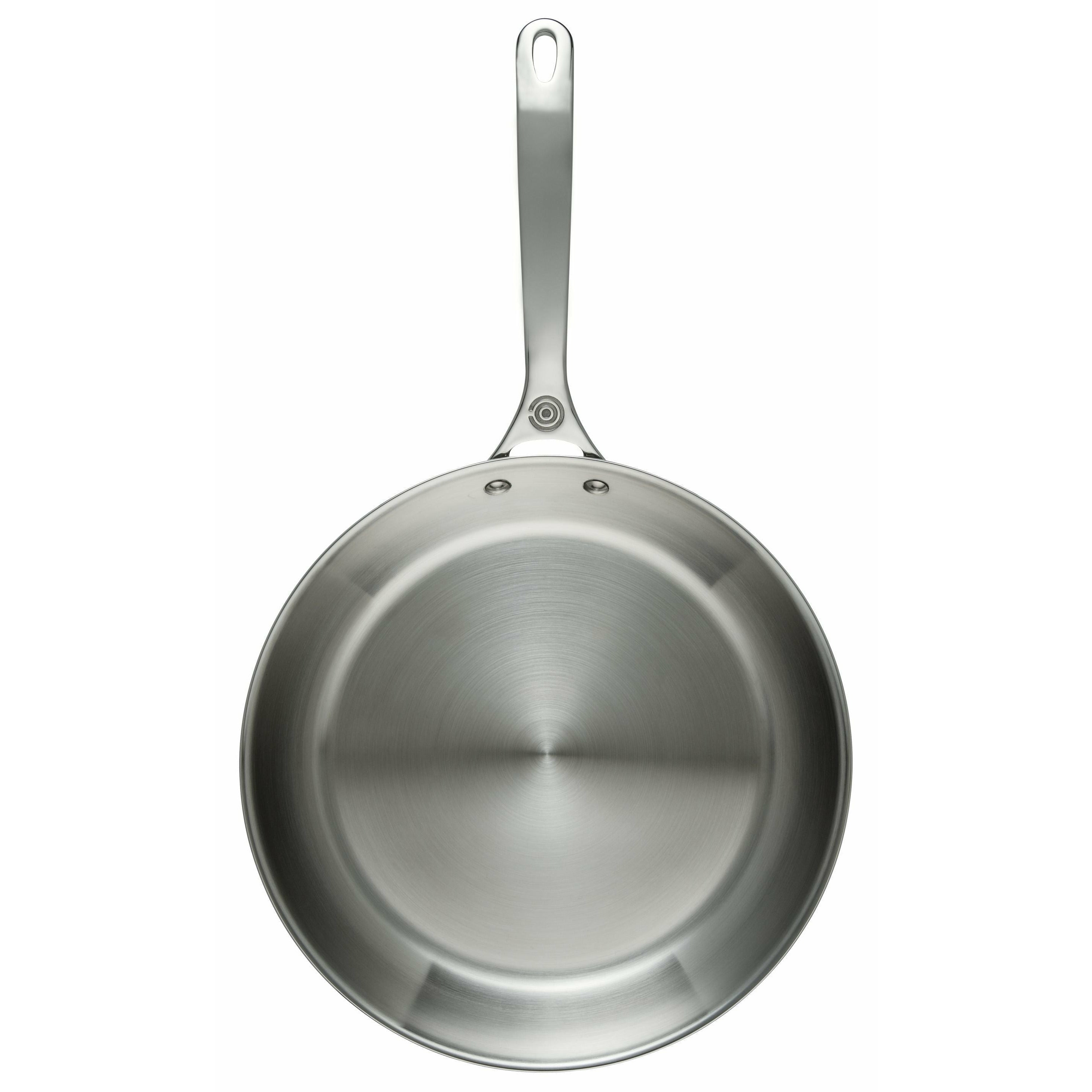 [product_category]-Le Creuset Signature Stainless Steel Uncoated Frying Pan, 30 Cm-Le Creuset-630870131360-96600230001600-LEC-3