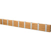 Loca Knax Horizontal Coat Rack 8 Hooks, Oak Oiled/Grey