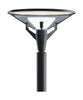  Kipp Post Class Ii 3011 Lumens ø6 Cm Pole Graphite Grey