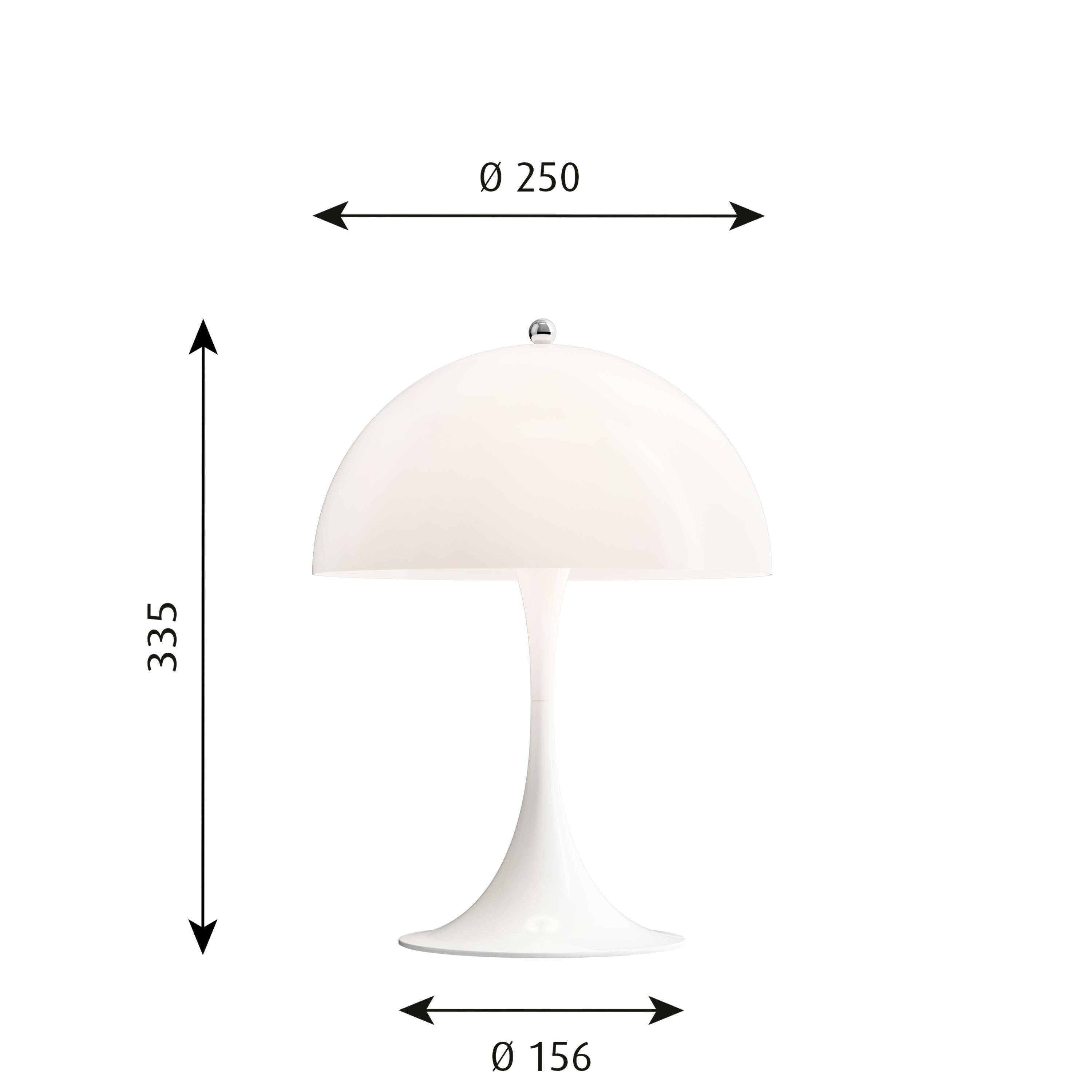 [product_category]-Louis Poulsen Panthella 250 Table Lamp Led 27 K V2, Opal White Acrylic-Louis Poulsen-5703411750728-5744162461-LOU-2