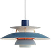 Louis Poulsen Ph 5 Mini Pendant, Hues Of Blue