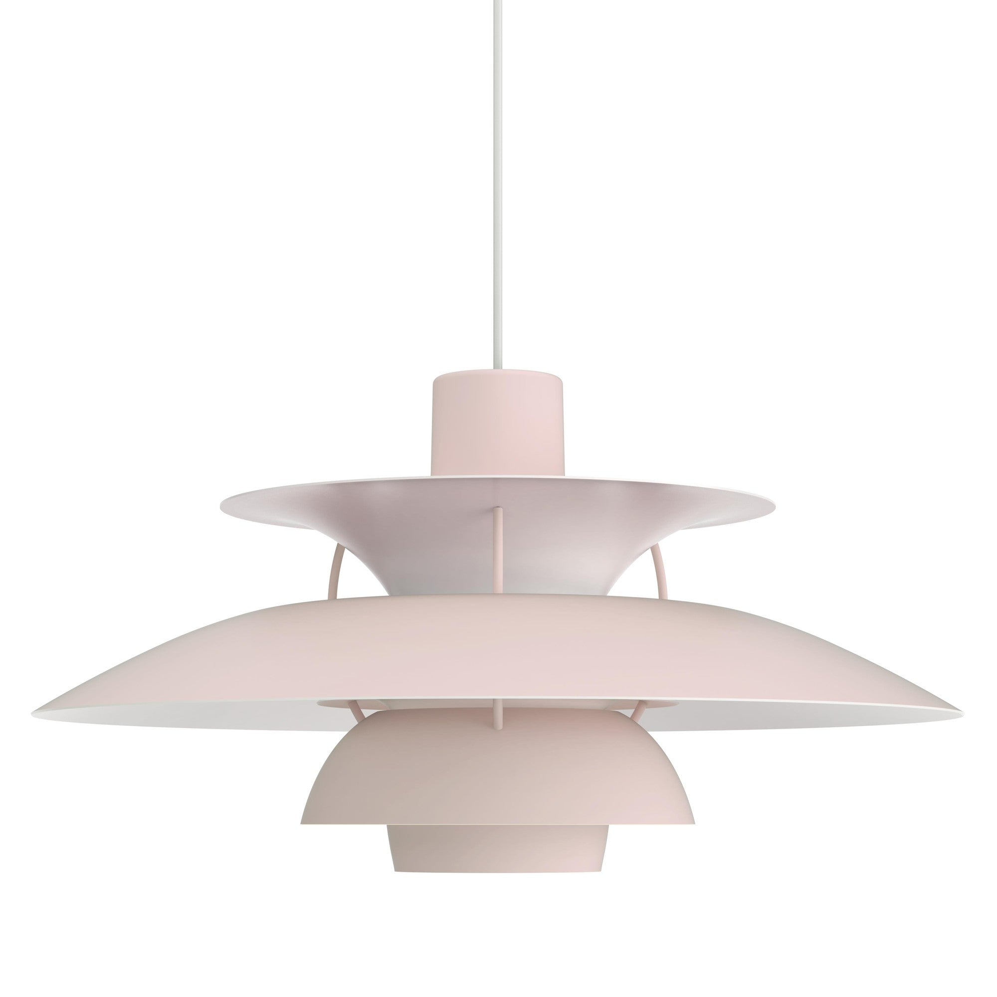 [product_category]-Louis Poulsen Ph 5 Pendant Monochrome, Pale Rose-Louis Poulsen-5714693152858-5741113044-LOU-1