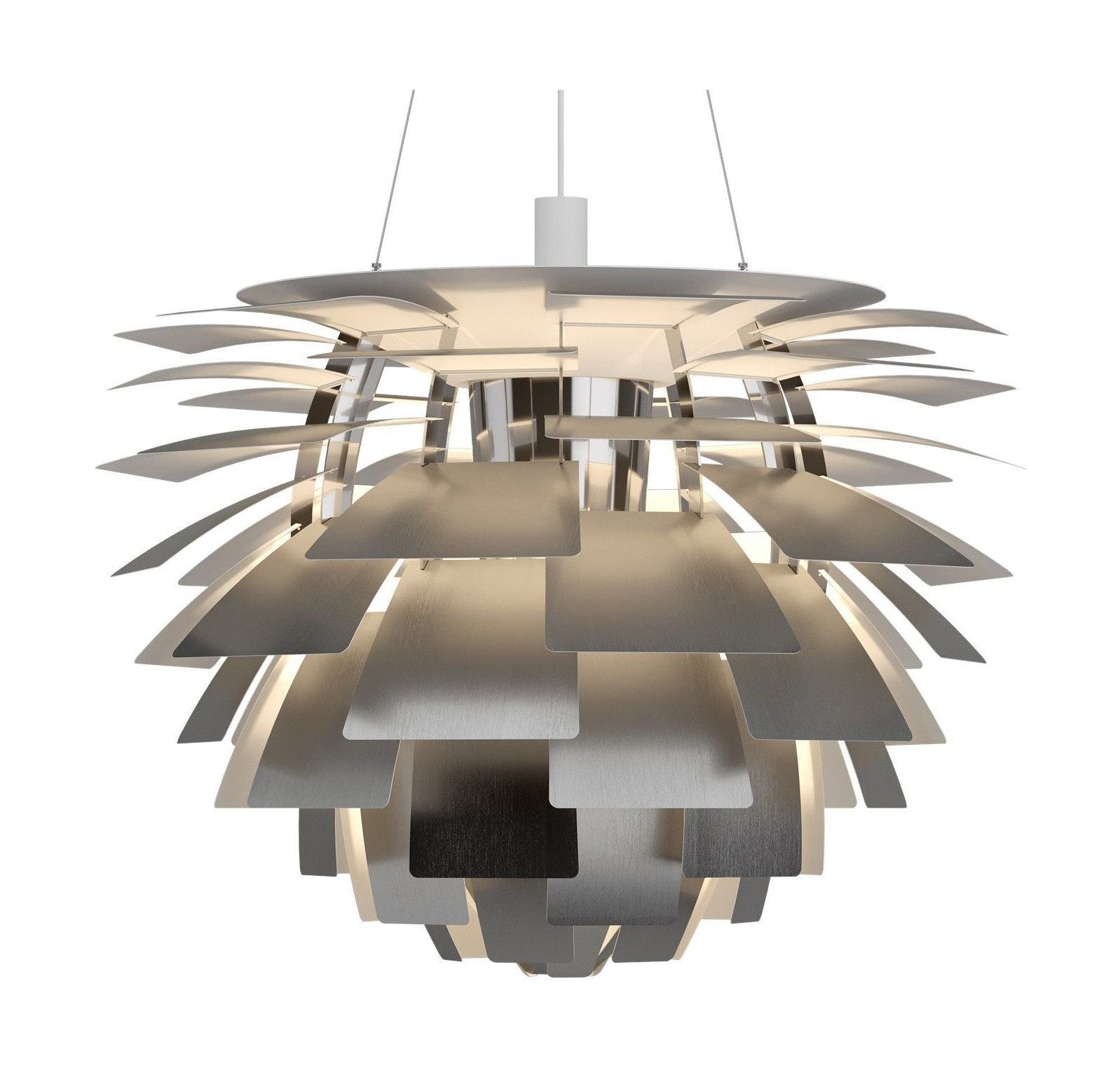 [product_category]-Louis Poulsen Ph Artichoke Pendant 2483 Led 3000 K 96 W Dali ø60 Cm, Stainless Steel-Louis Poulsen-5703411693445-5741110199-LOU-1