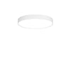  Slim Round Semi Recessed Luminaire ø 440 Mm White