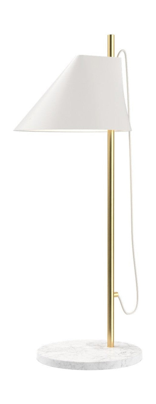 [product_category]-Louis Poulsen Yuh Table Lamp, Brass/White-Louis Poulsen-5714693077175-5744162665-LOU-1