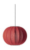 Made By Hand Knit Wit 45 Round Pendant Lamp Maple Red