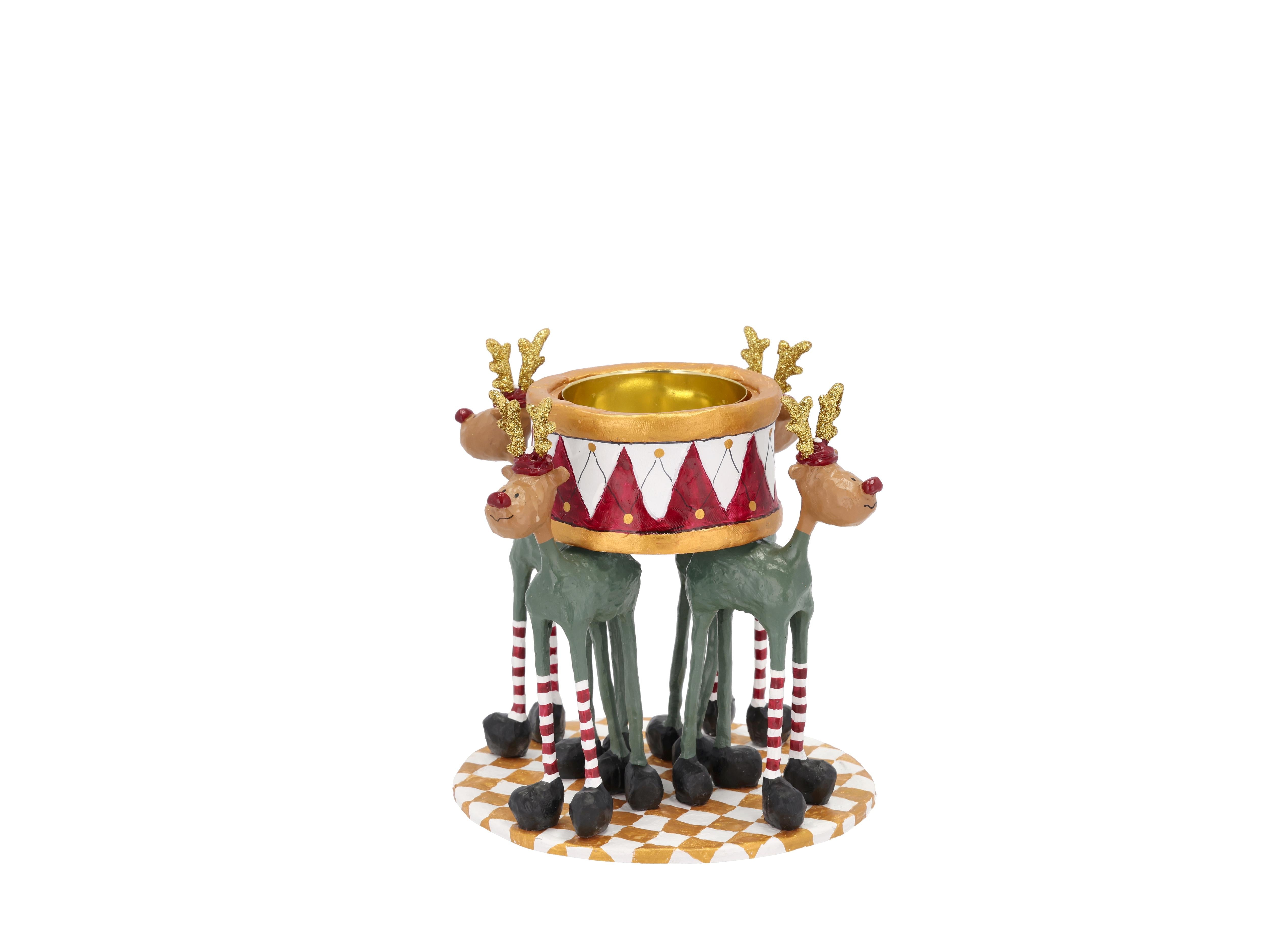 [product_category]-Medusa Copenhagen Rudolf The Drummers Candle Holder F/Block Candles-Medusa Copenhagen-5722000273011-27301-MED-6