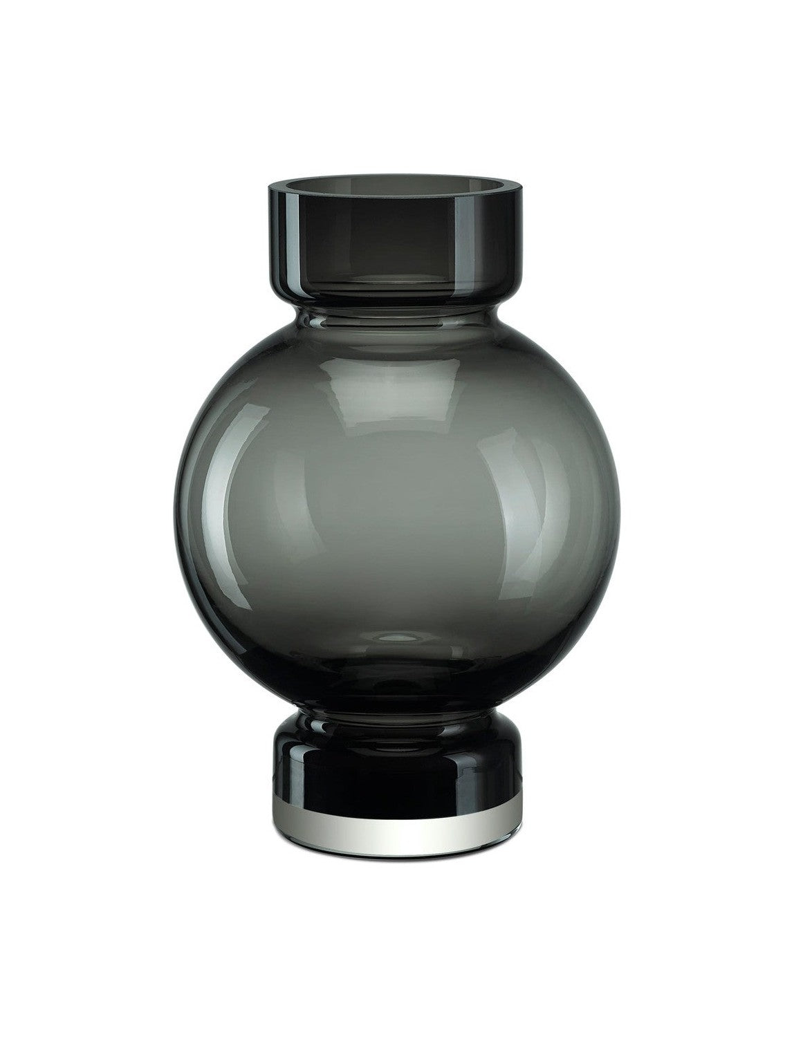 modern ball shaped luxury vase ORU25GR