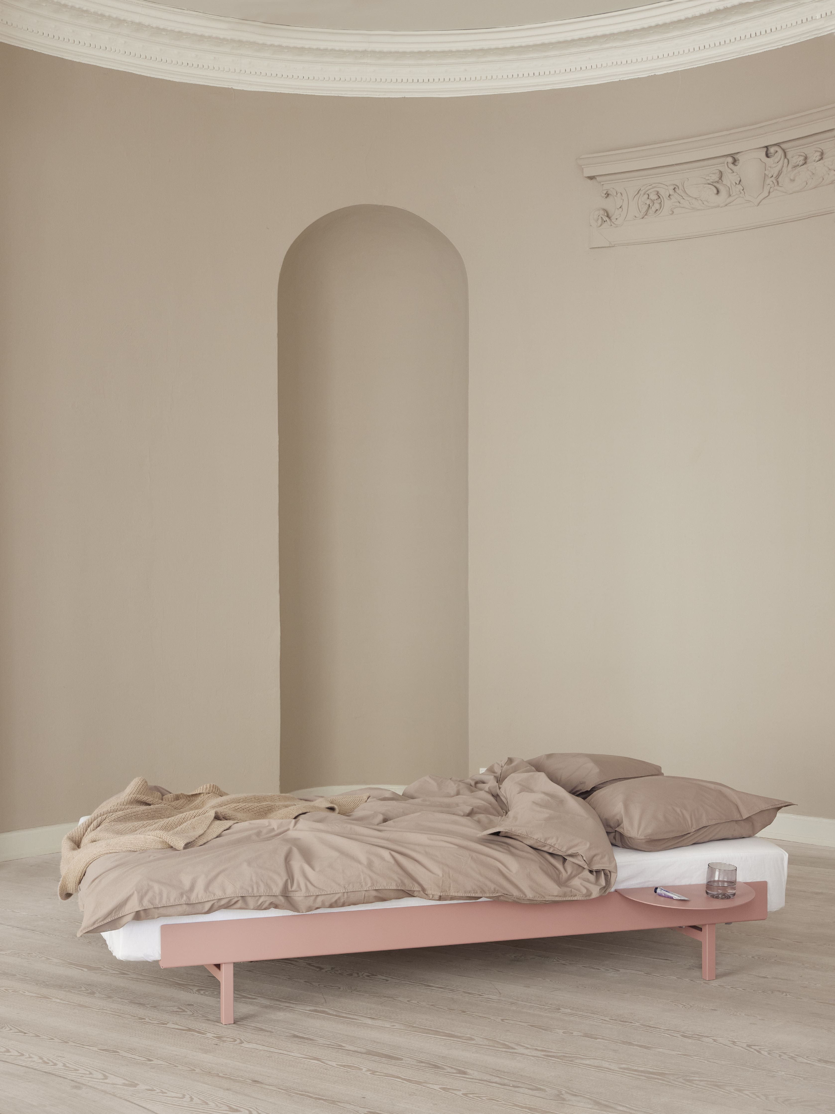 [product_category]-Moebe Bed With 2 Bedside Tables 90 Cm, Dusty Rose-Moebe-5713520009457-BD902XSTDR-MOE-10