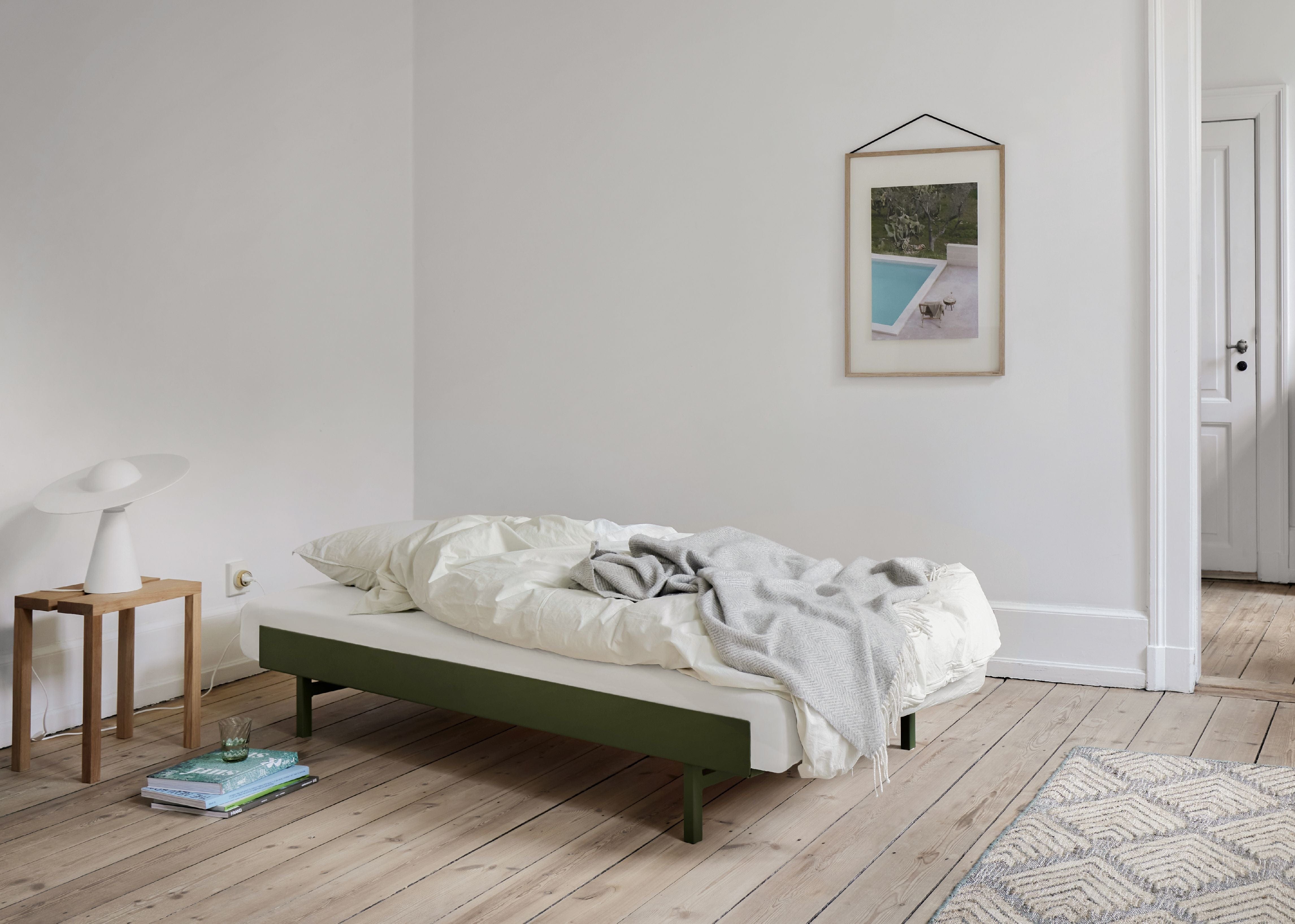 [product_category]-Moebe Bed With Bed Slats 160 Cm, Pine Green-Moebe-5713520009716-BD160SLPG-MOE-2