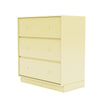 Montana Carry Dresser With 7 Cm Plinth, Chamomile Yellow