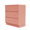 Montana Carry Dresser With 7 Cm Plinth, Rhubarb Red