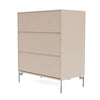 Montana draagt ​​dressoir met benen, klei/mat chroom