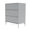 Montana draagt ​​dressoir met benen, Fjord/Matt Chrome