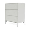 Montana draagt ​​dressoir met benen, Noords/Matt Chrome