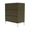 Montana draagt ​​dressoir met benen, Oregano/Matt Chrome