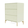 Montana draagt ​​dressoir met benen, pomelo/messing