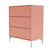 Montana draagt ​​dressoir met benen, rabarber/mat chroom