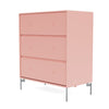 Montana draagt ​​dressoir met benen, Ruby/Matt Chrome