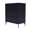 Montana Carry Dresser With Legs, Shadow/Black