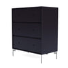 Montana draagt ​​dressoir met benen, Shadow/Matt Chrome