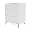 Montana draagt ​​dressoir met benen, wit/messing