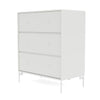 Montana draagt ​​dressoir met benen, wit/sneeuwwit