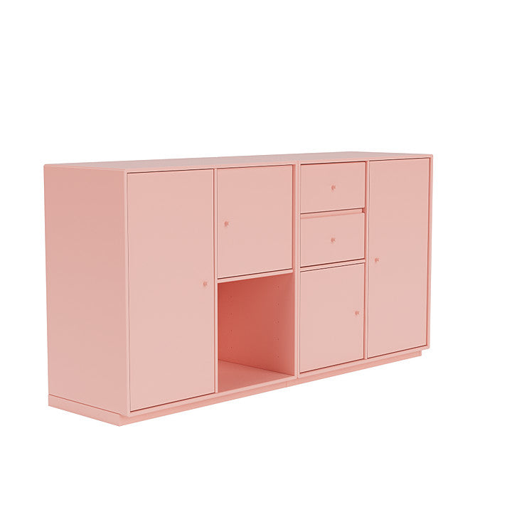 Montana -paar dressoir met 3 cm plint, Ruby