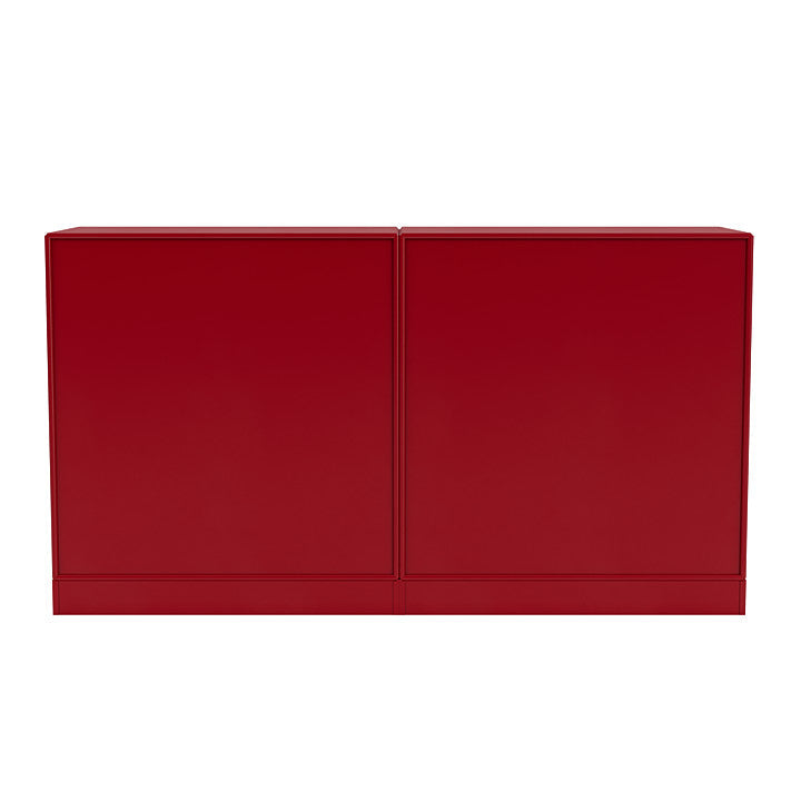 [product_category]-Montana Couple Sideboard With 7 Cm Plinth, Beetroot Red-Montana Furniture-5714322615402-00COUPLE-165-07-MON-4