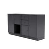 Montana Couple Sideboard With 7 Cm Plinth, Carbon Black