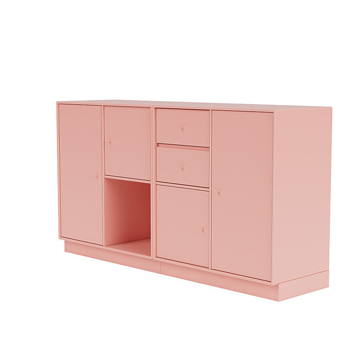 Montana paar dressoir met 7 cm plint, ruby