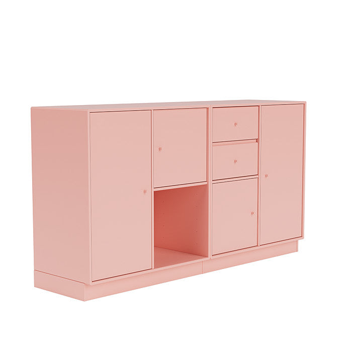 Montana paar dressoir met 7 cm plint, ruby