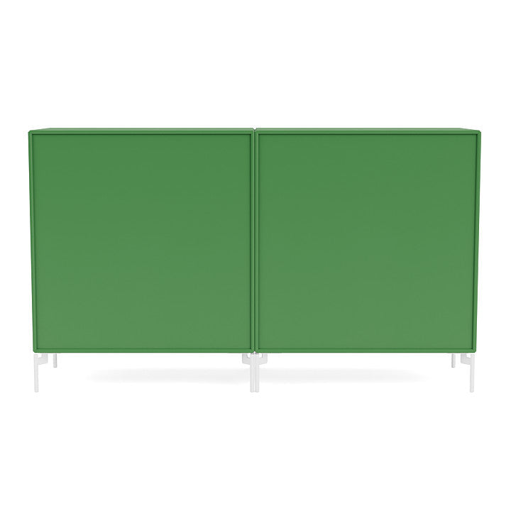 [product_category]-Montana Couple Sideboard With Legs, Parsley/Snow White-Montana Furniture-5714322614405-00COUPLE-152-02-MON-4