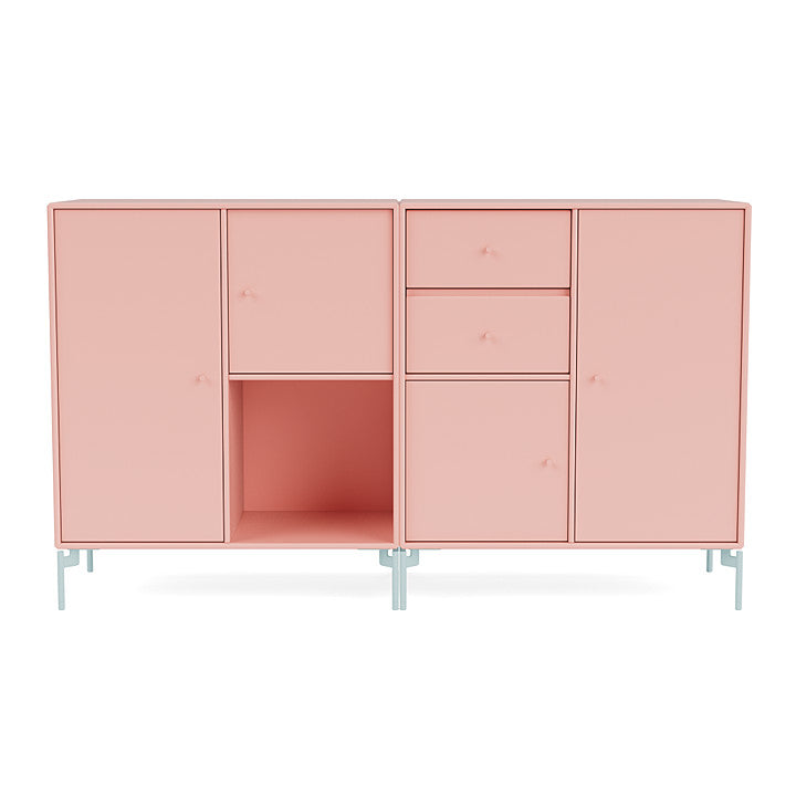 Montana paar dressoir met benen, Ruby/Flint