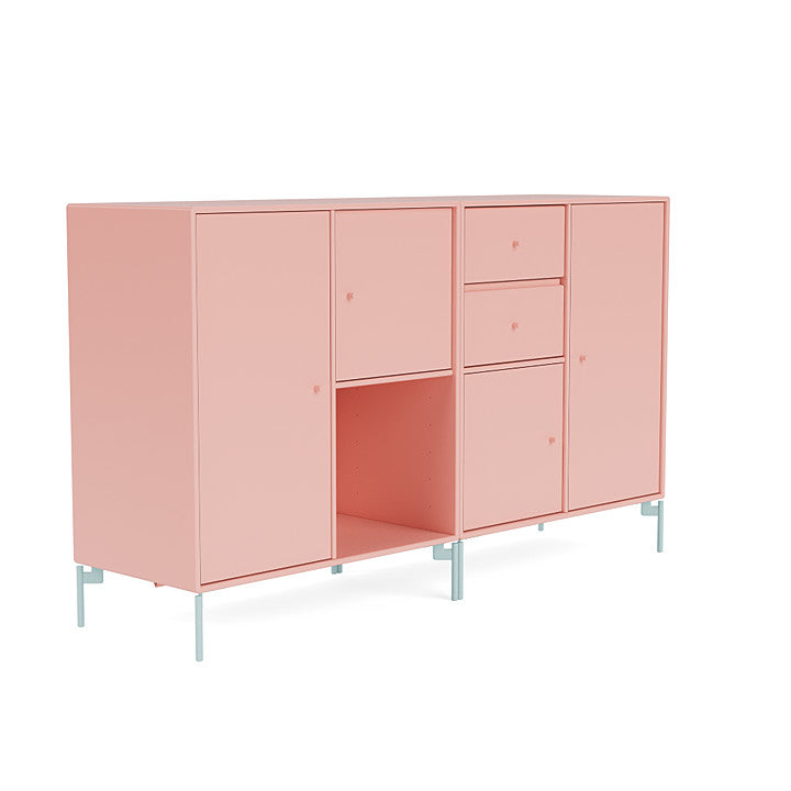 Montana paar dressoir met benen, Ruby/Flint