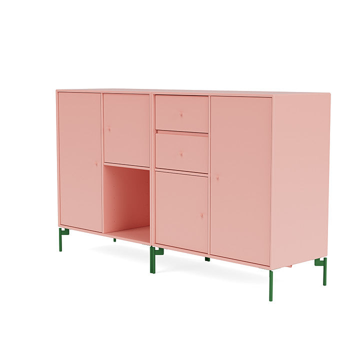 Montana paar dressoir met benen, Ruby/Petersley