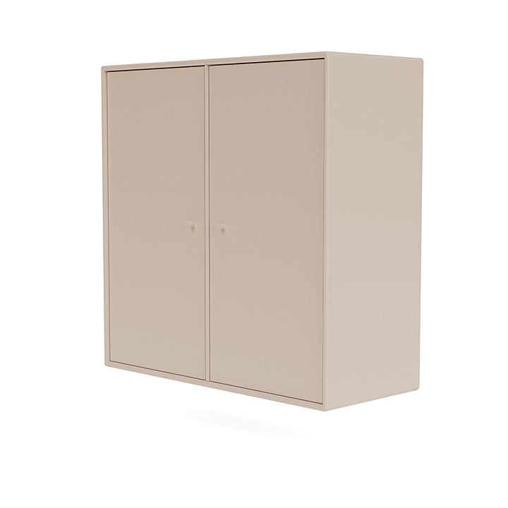 Montana Cover Cabinet met ophangrail, klei