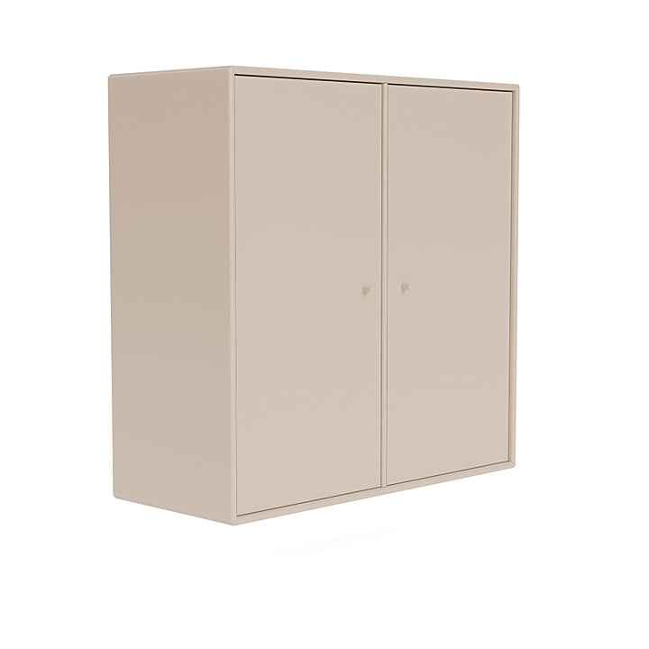 Montana Cover Cabinet met ophangrail, klei