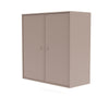 Montana Cover Cabinet met ophangrail, paddenstoelbruin