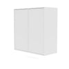 Montana Cover Cabinet met ophangrail, nieuw wit