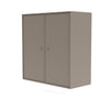 Montana Cover Cabinet met ophangrail, truffelgrijs