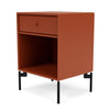 Montana Dream Nightstand With Legs Hokkaido/Black