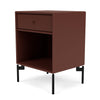 Montana Dream Nightstand With Legs Masala/Black