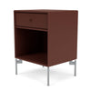 Montana Dream Nightstand With Legs Masala/Matt Chrome