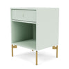 Montana Dream Nightstand With Legs Mist/Brass