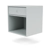 Montana Dream Nightstand With Suspension Rail Oyster Grey