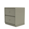 Montana Drift Drawer Module With 3 Cm Plinth, Fennel Green