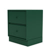 Montana Drift Drawer Module With 7 Cm Plinth, Pine Green